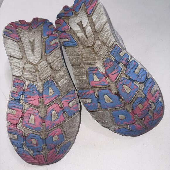 HOKA One Kawana Mesh Athletic Running Sneakers White Pink Green Women’s Size 9B - Picture 7 of 15